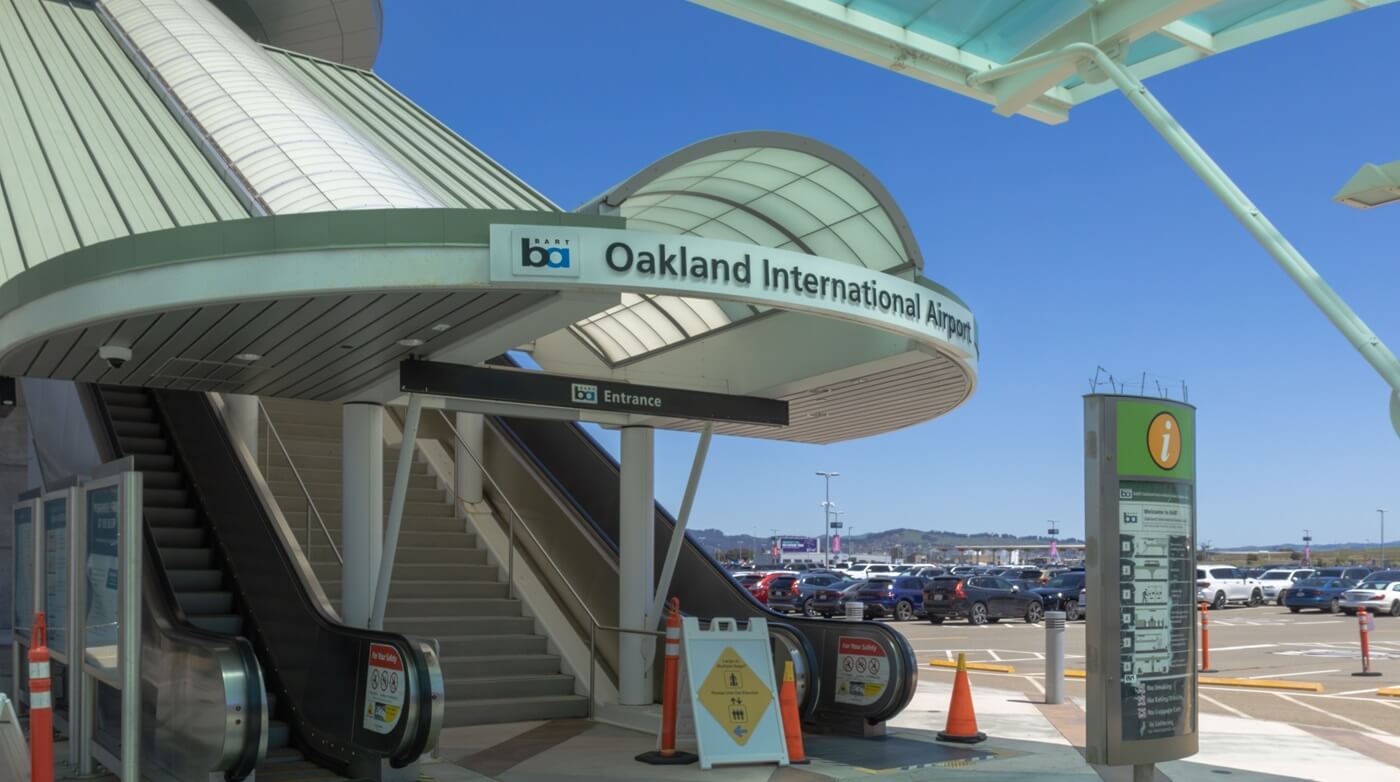 BART Station Provides Easy Airport Entry at Oakland International Airport